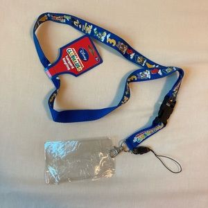 NWT mickey mouse clubhouse lanyard key ring